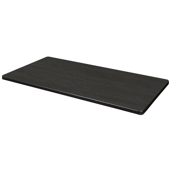 Regency 48 x 30 in Rectangle Double Sided Table Top- Ash Grey or White